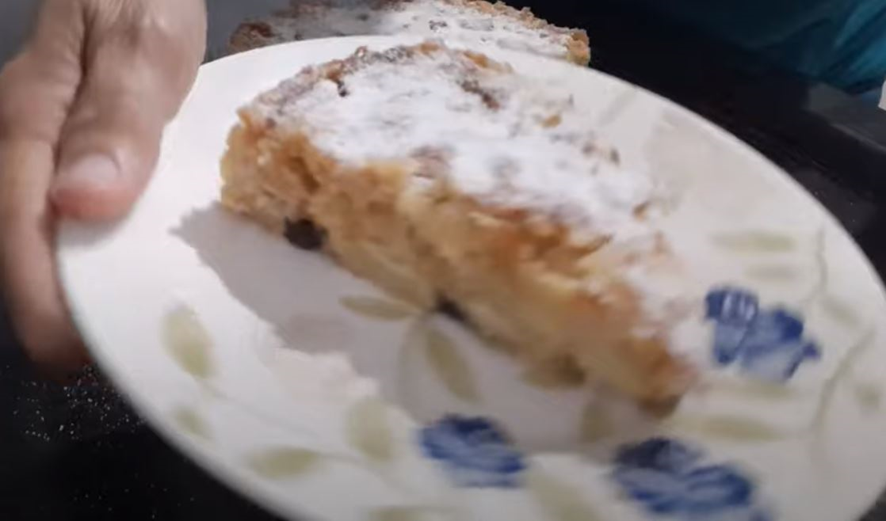 bolo de maçã