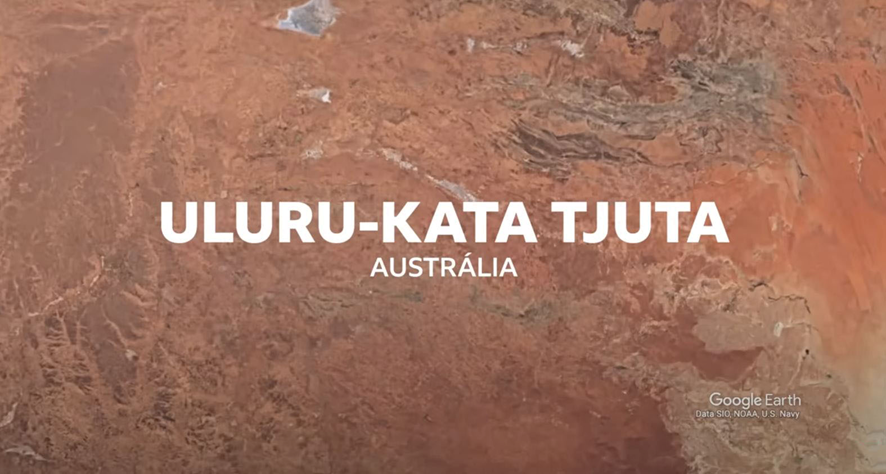 foto google Uluru na austrália