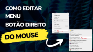 incluir atalho no botão direito do mouse